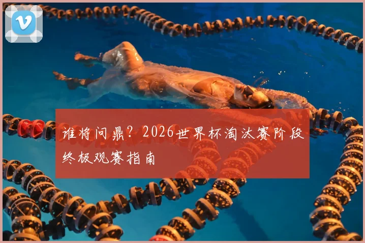 谁将问鼎？2026世界杯淘汰赛阶段终极观赛指南